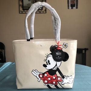 Kate Spade Minnie Mouse Francis Tote. NEW